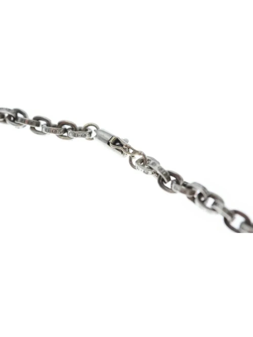 Chrome Hearts Paper Chain 18 Necklace Silver